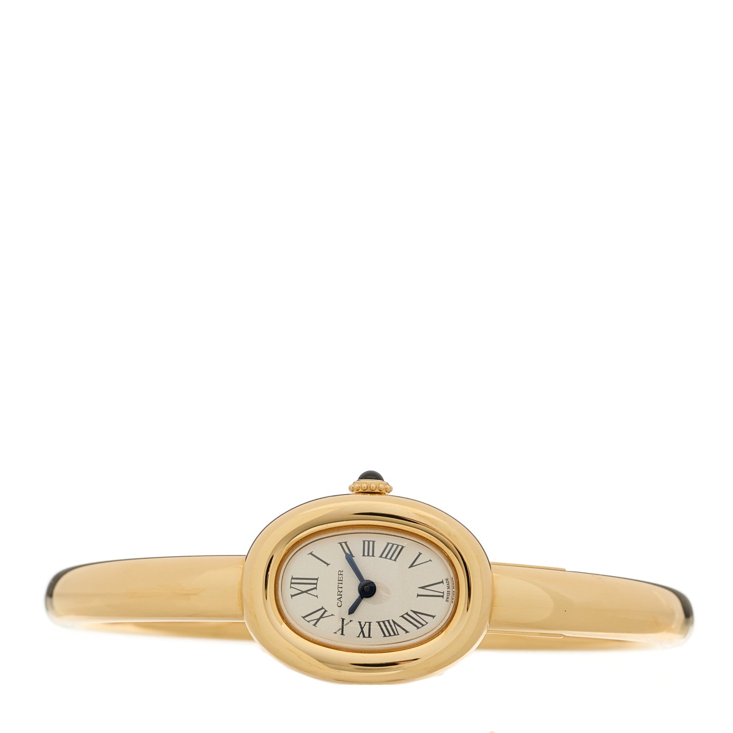 18K Yellow Gold 19mm Baignoire Quartz Watch
