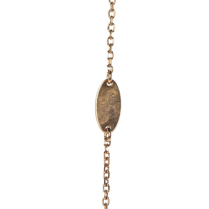 Louis Vuitton Large Essential V Necklace Gold 6 of 7