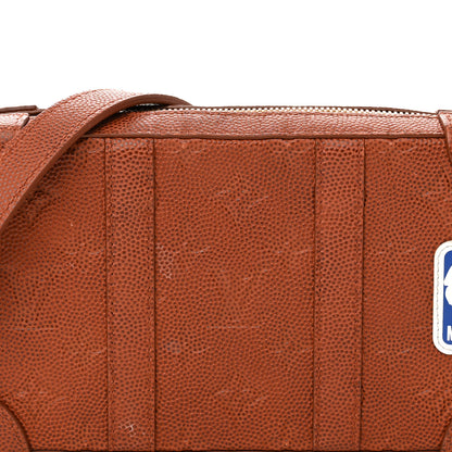 Louis Vuitton X NBA Monogram Embossed Ball Grain Cowhide Soft Trunk Wallet Brown 7 of 11