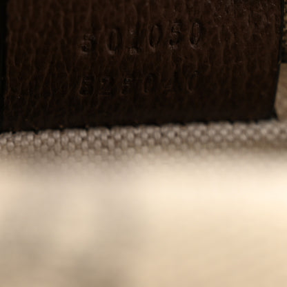 Gucci GG Supreme Monogram Web Small Neo Vintage Double Flap Messenger Bag Beige New Acero 7 of 15