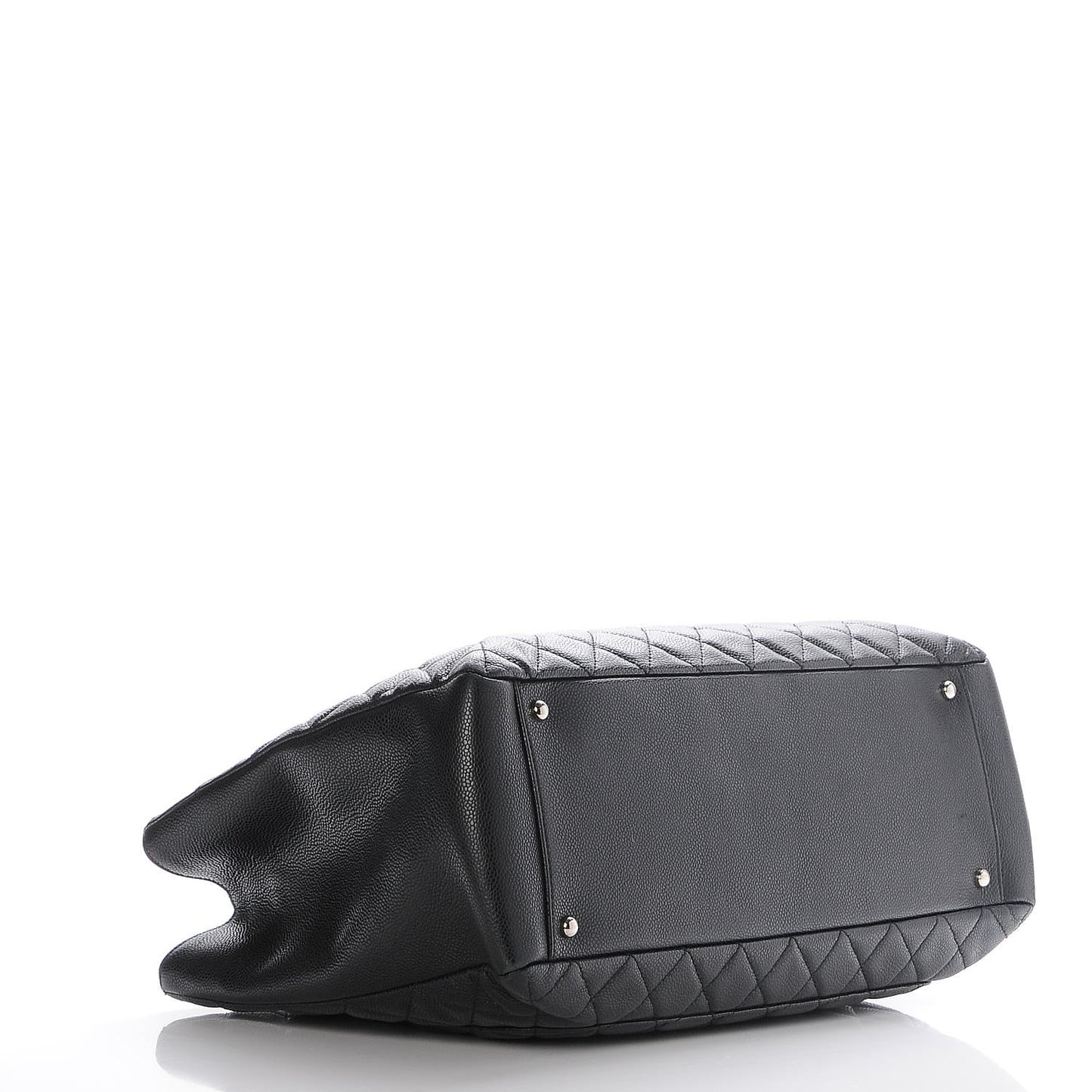 Caviar Quilted XL Grand Shopping Tote GST Black