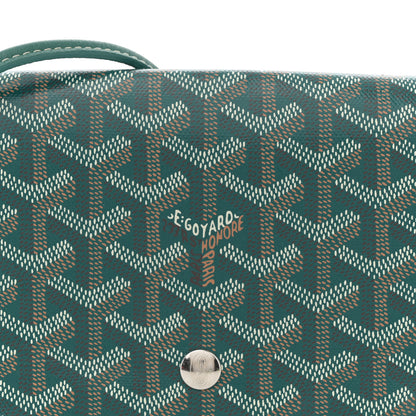 Goyard Goyardine Plumet Wallet Clutch Green 7 of 9