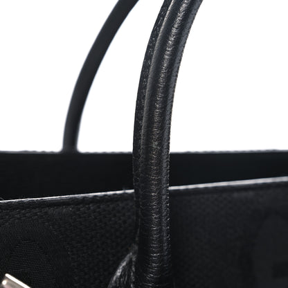 Gucci Monogram Jumbo GG Textured Dollar Calfskin Tote Bag Black 15 of 15