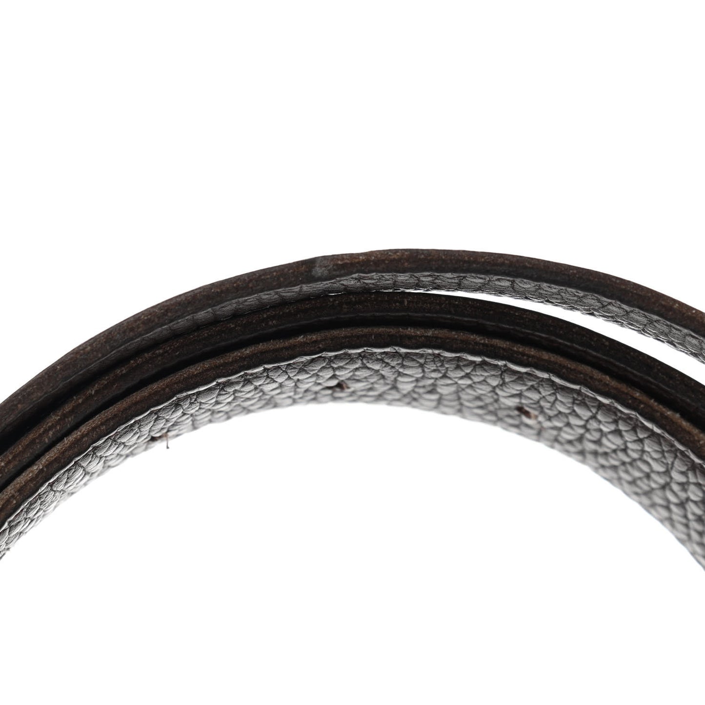 Box Togo 32mm Belt Strap 85 Black Chocolate