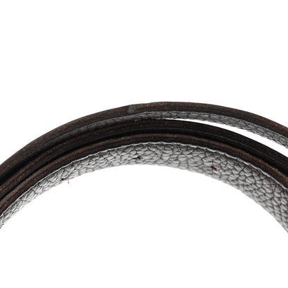 Hermes Box Togo 32mm Belt Strap 85 Black Chocolate 9 of 9