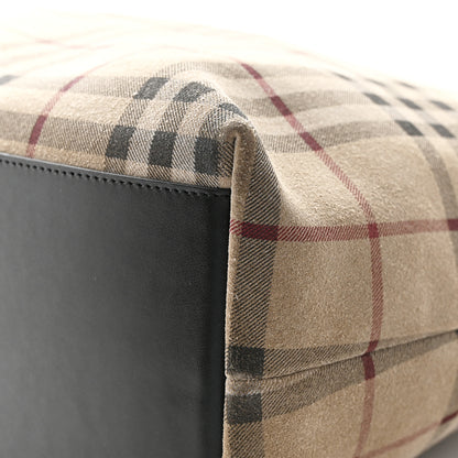 Burberry Suede Check Hobo 12 of 17