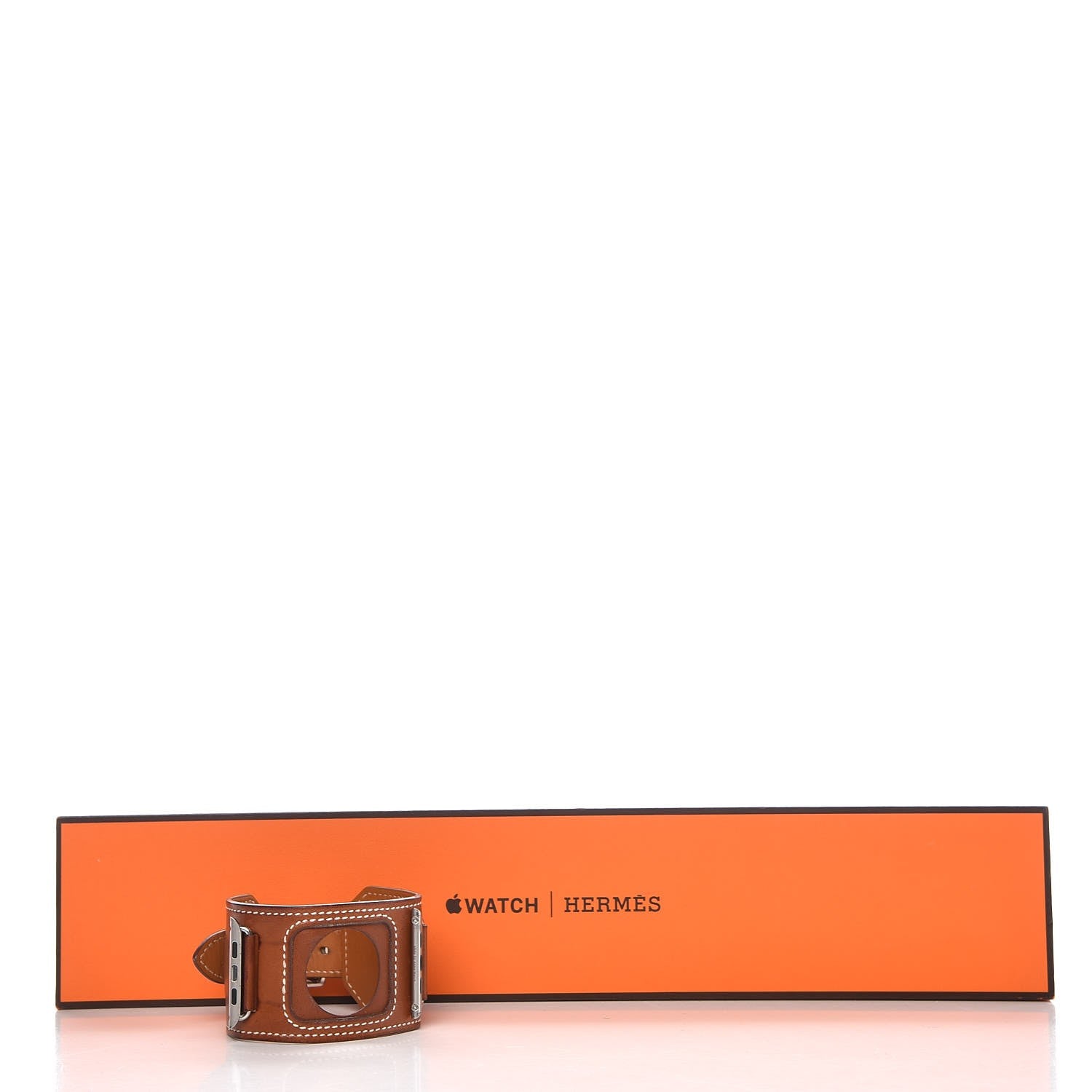 Hermes Barenia 42mm Apple Watch Band Fauve 9 of 10