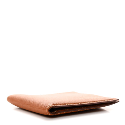 Hermes Epsom MC2 Copernic Compact Colorblock Wallet Gold 4 of 10