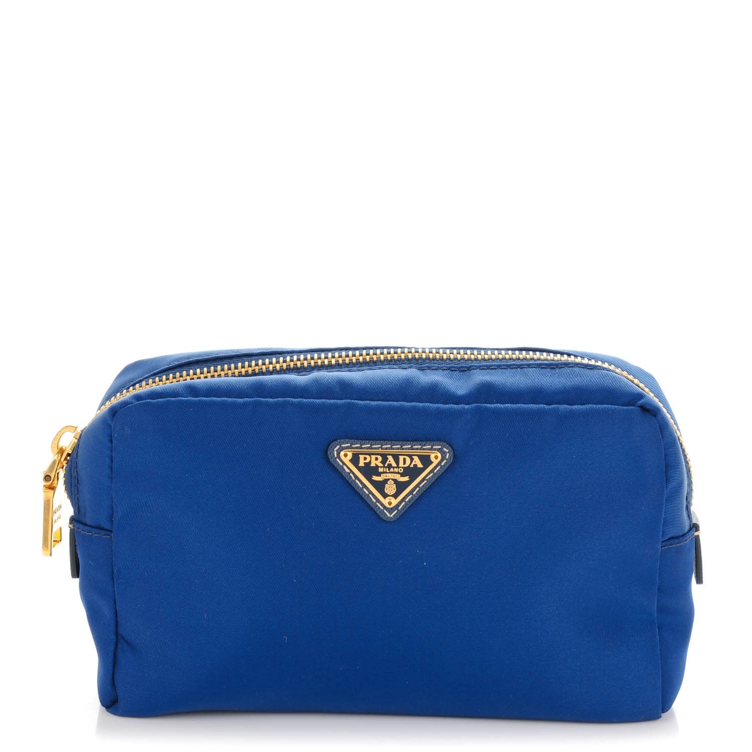 Prada Nylon Vela Cosmetic Pouch Bleuette 1 of 8