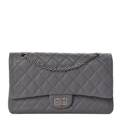 Chanel Caviar Quilted 2.55 Reissue 227 Flap Dark Grey 1 of 11