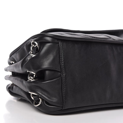 Chanel Calfskin Diagonal Ligne Flap Black 6 of 9