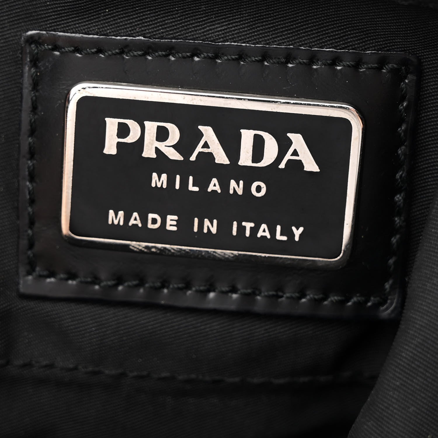 Prada Tessuto Nylon Duffle Black 5 of 8