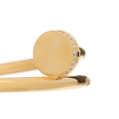Cartier 18K Yellow Gold Diamond Juste Un Clou Bracelet 16 4 of 4