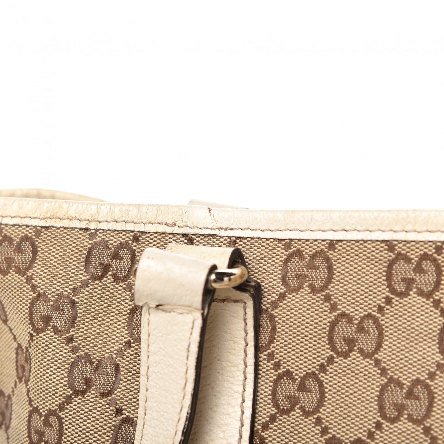Monogram Charmy Tote Off White