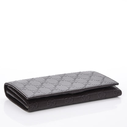 Gucci Guccissima Continental Wallet Dark Brown 4 of 9