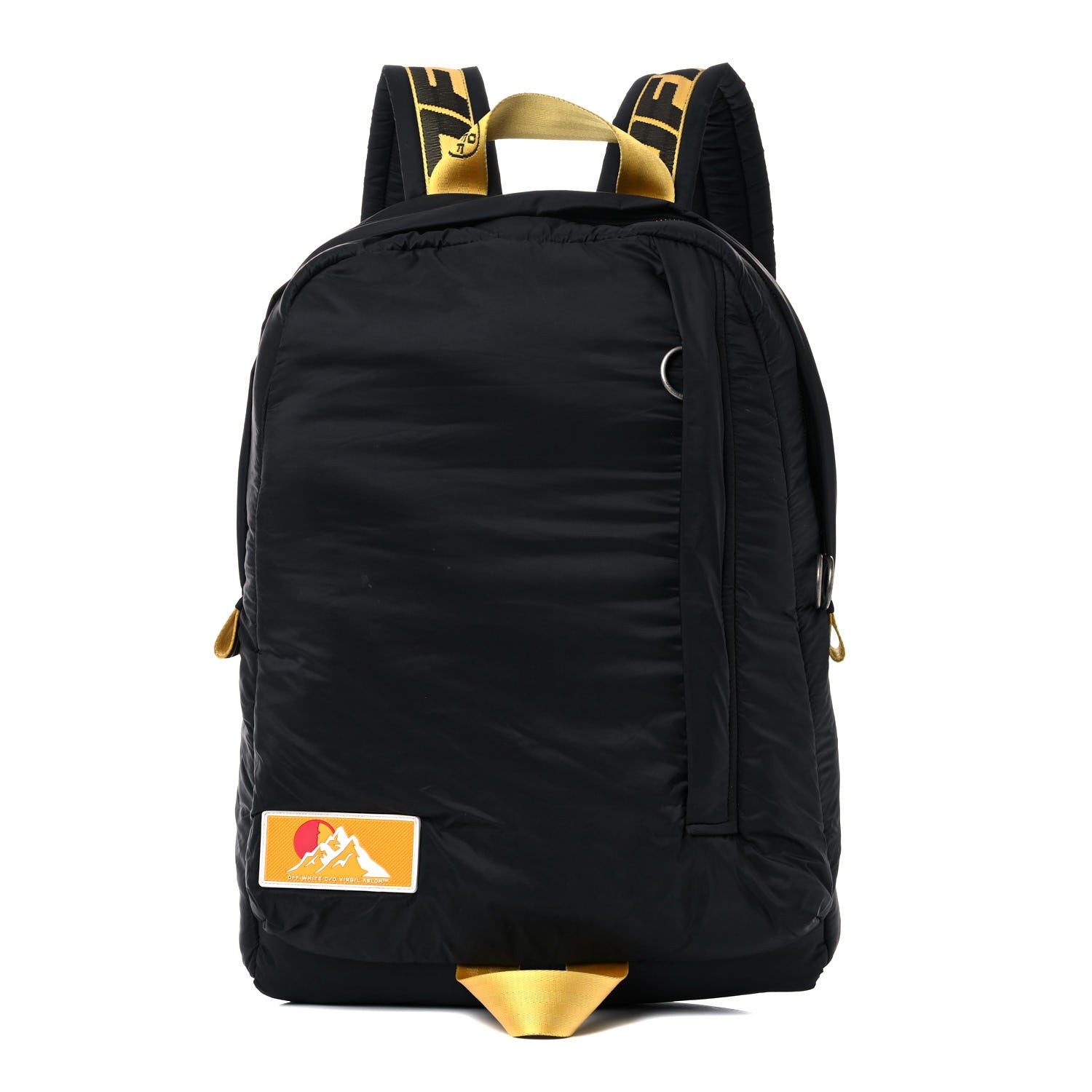 Off-White Nylon Industrial Puffy Backpack Black 1 of 14