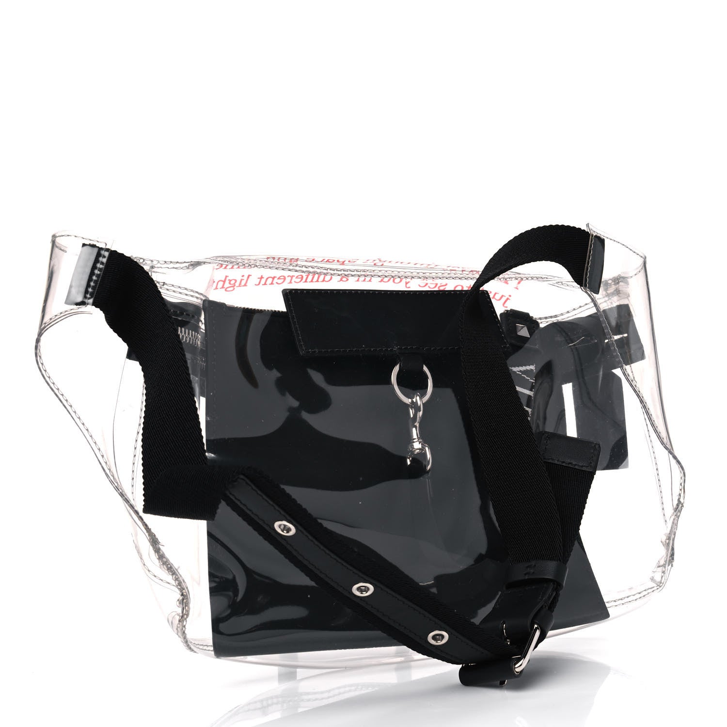 Valentino Garavani PVC VLTN Belt Bag Black 5 of 8