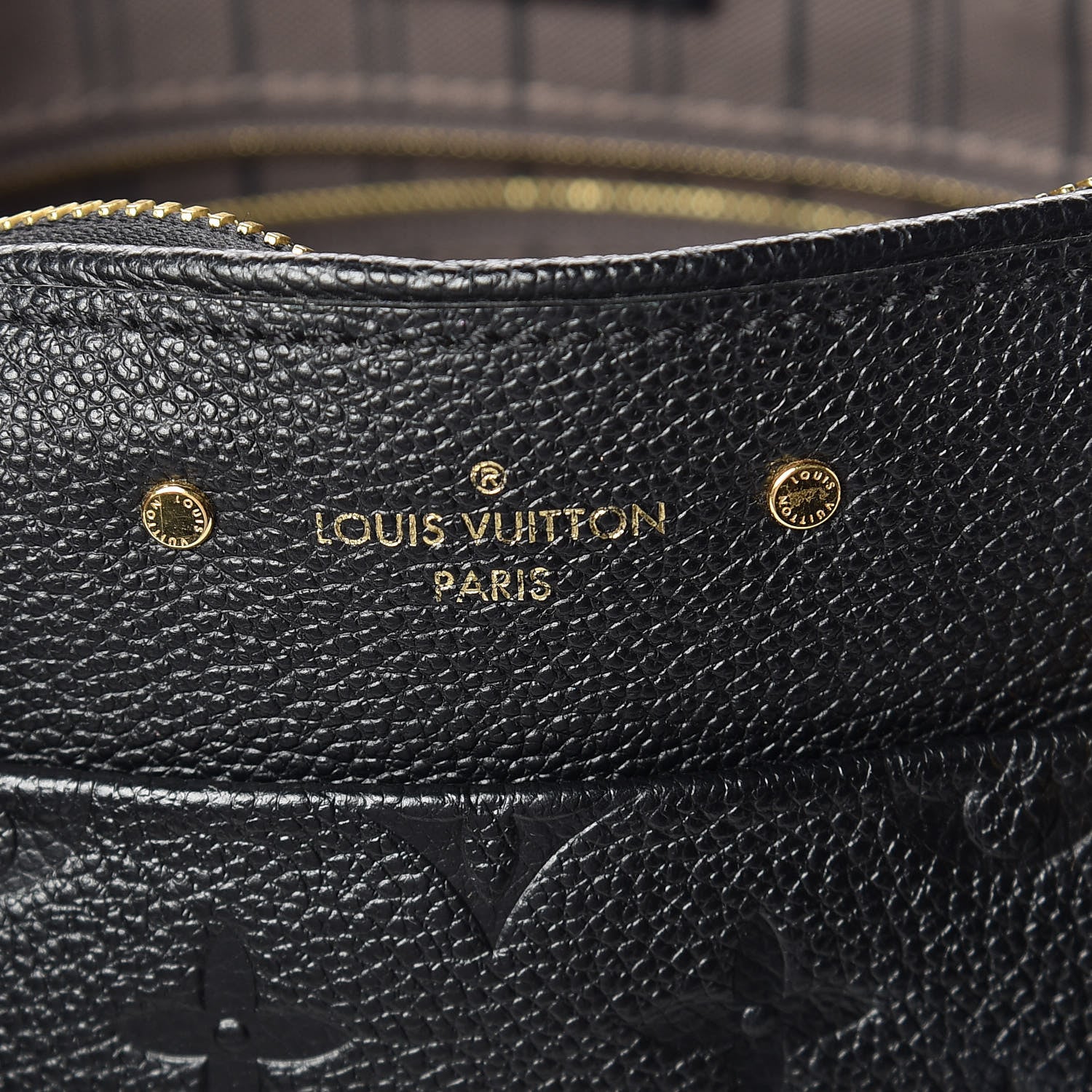 Louis Vuitton Empreinte Speedy Bandouliere 25 NM Black 10 of 12