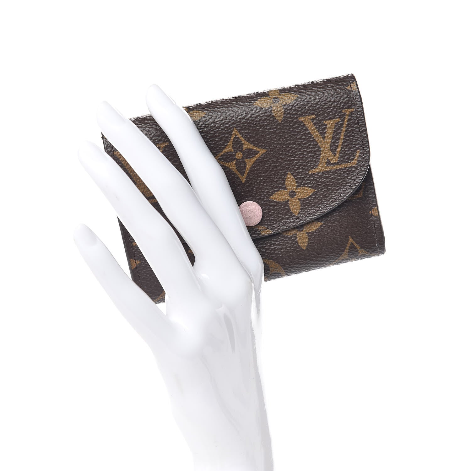 Louis Vuitton Monogram Rosalie Coin Purse Rose Ballerine 2 of 10