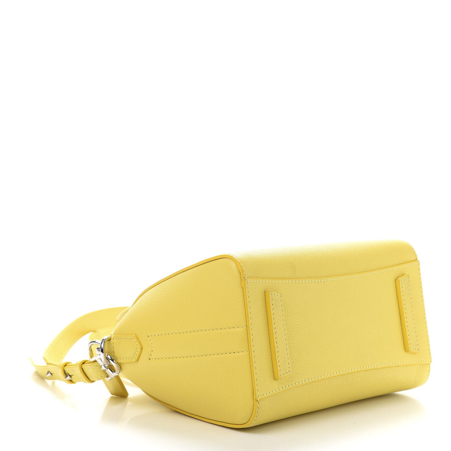 Sugar Goatskin Mini Antigona Yellow