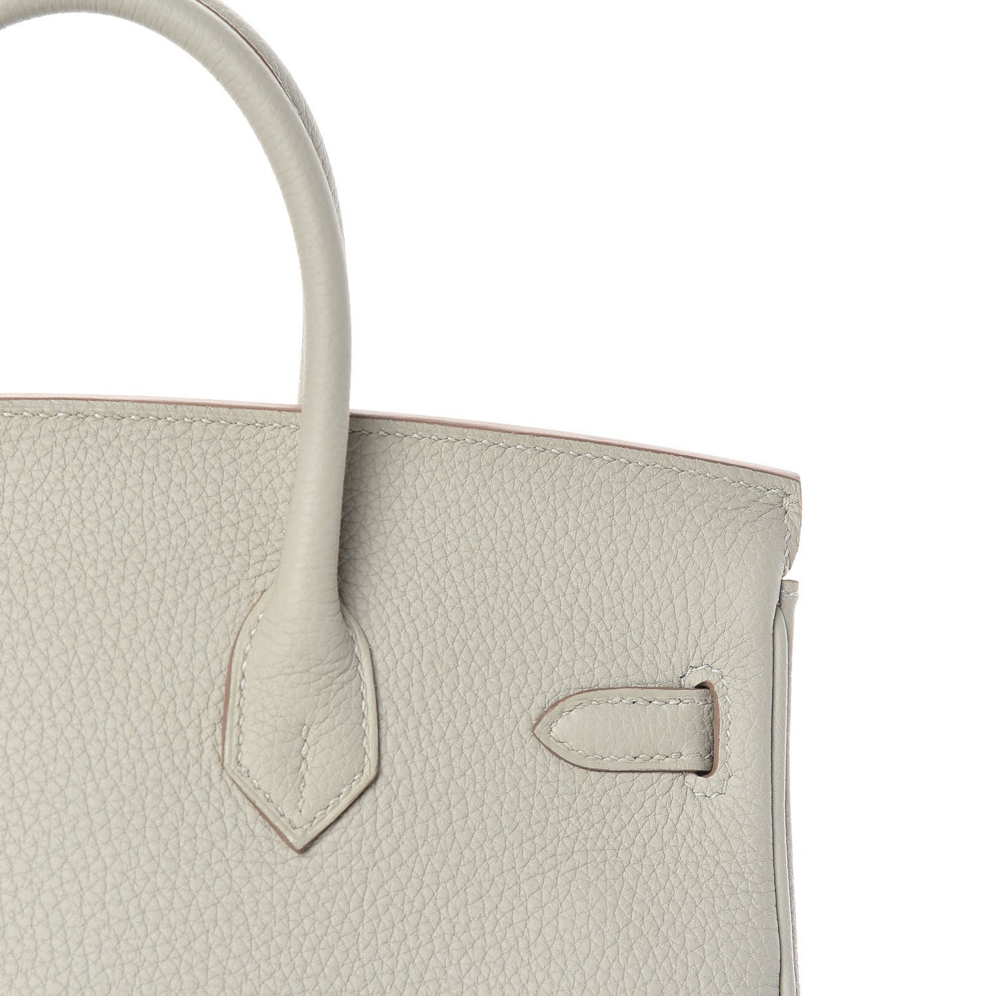 Togo Birkin 25 Gris Perle