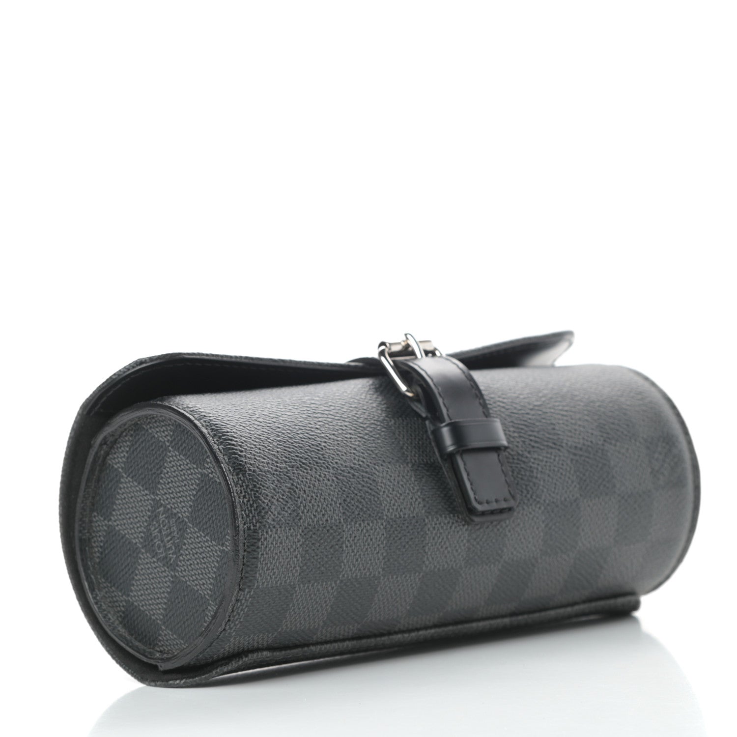 Louis Vuitton Damier Graphite 3 Watch Travel Case 4 of 9