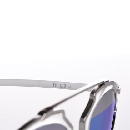Christian Dior Mirrored So Real Sunglasses Crystal Silver White 7 of 9