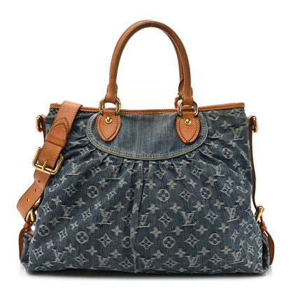Louis Vuitton Denim Neo Cabby GM Blue 1 of 12