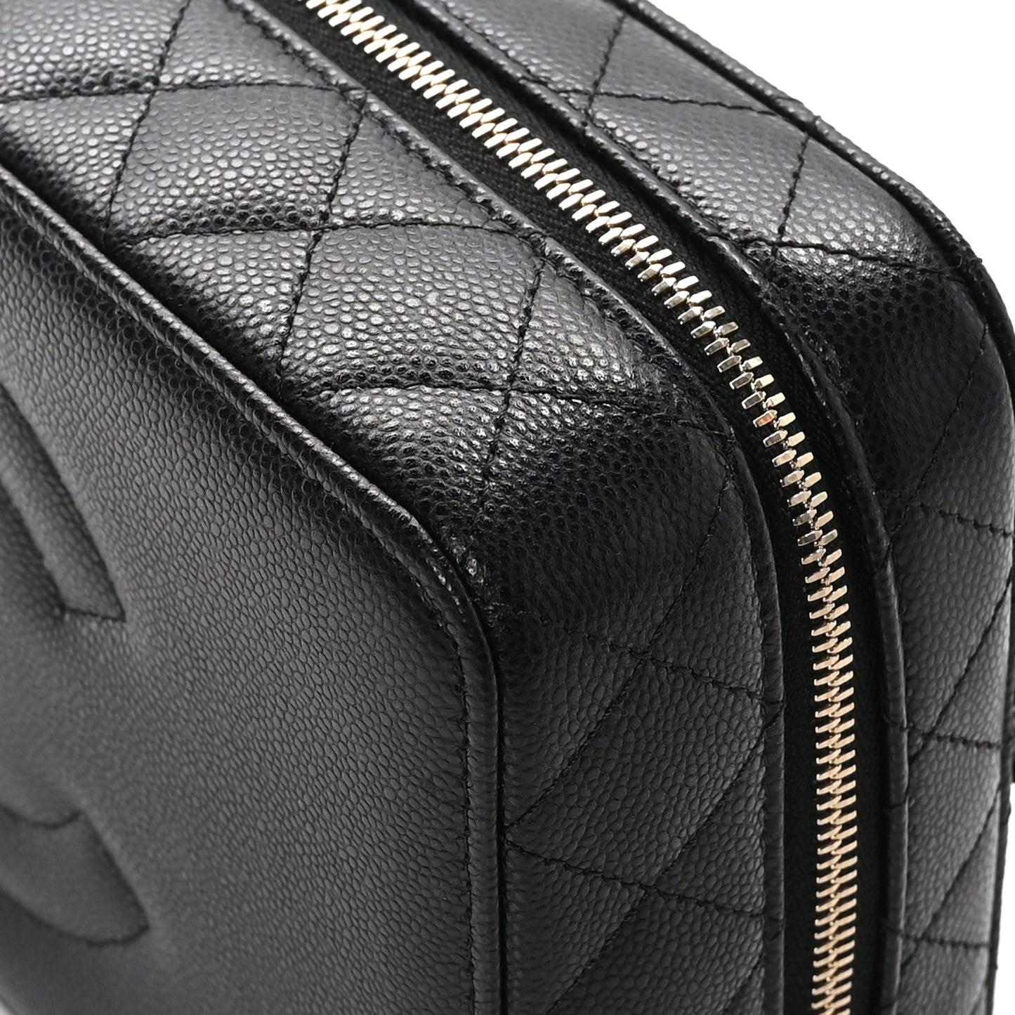Caviar Large Jewelry Box Black