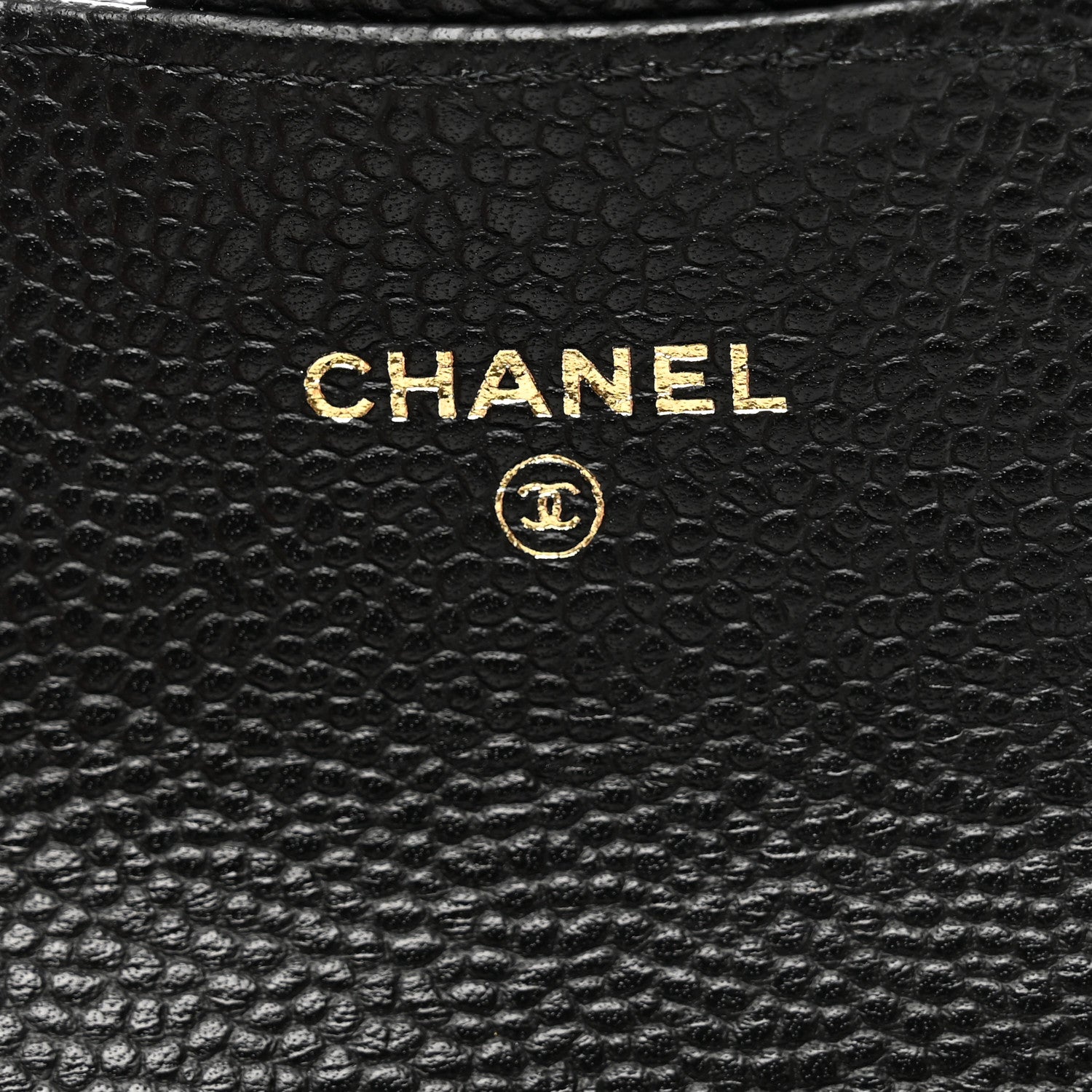 Chanel Caviar Quilted Flap Card Holder Wallet Black 7 of 9