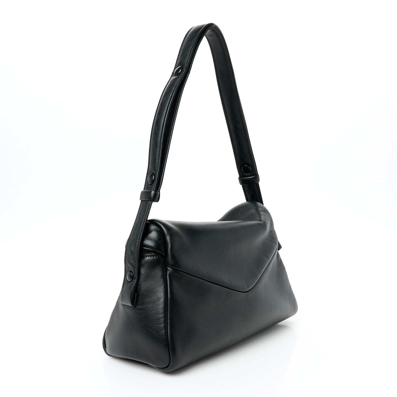 Prada Nappa Padded Signaux Bag Black 1742313 – FASHIONPHILE
