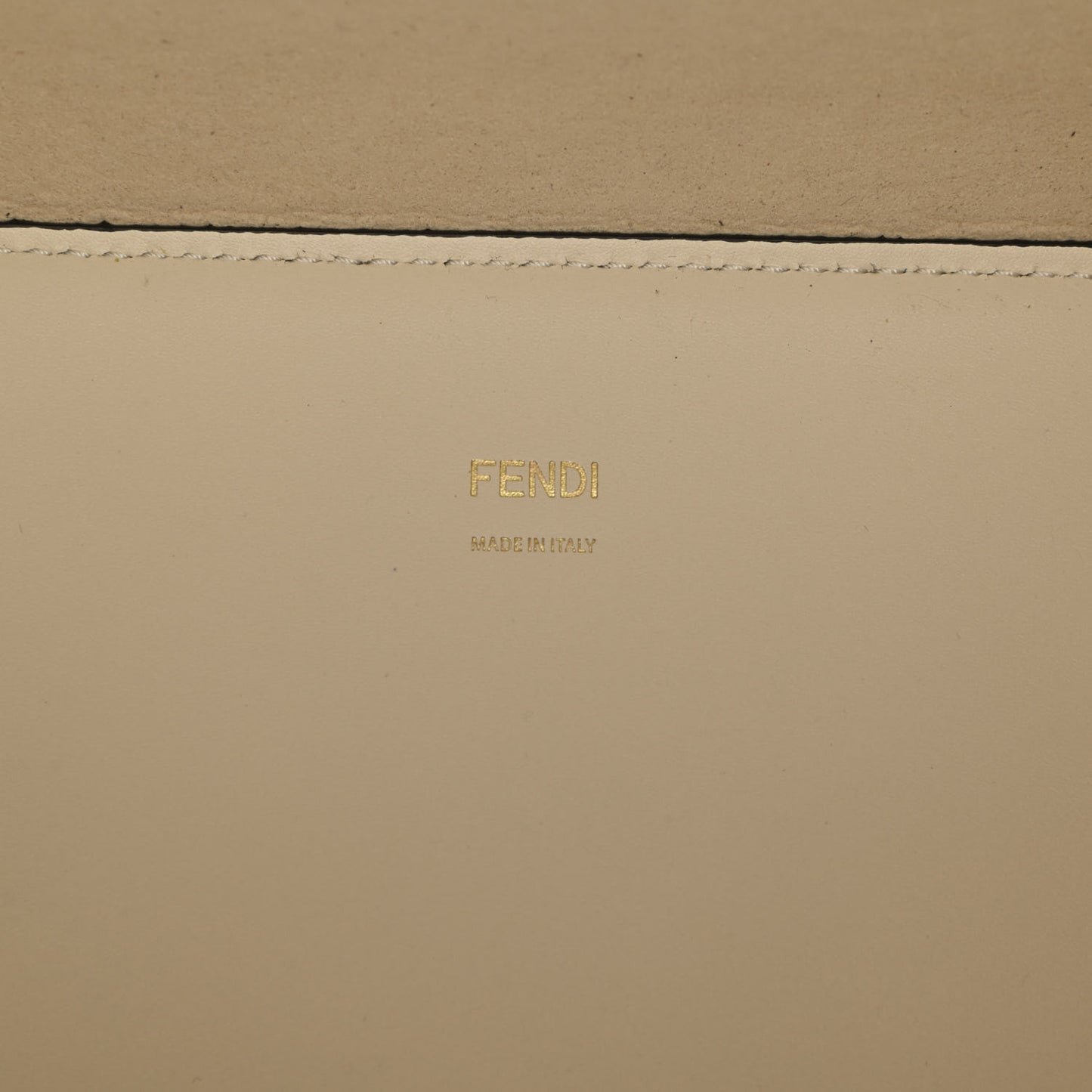 Vitello King Ceylon Plexiglass Woven Logo Debossed Medium Fendi Sunshine Shopper Tote White Ice