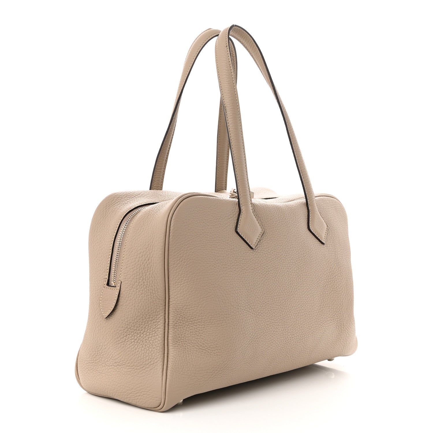 Hermes Taurillon Clemence Victoria II 35 Gris Tourterelle 3 of 12