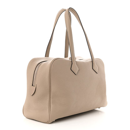 Hermes Taurillon Clemence Victoria II 35 Gris Tourterelle 3 of 12
