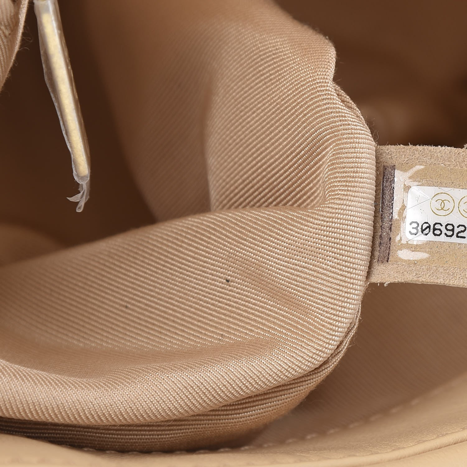 Chanel Goatskin Quilted Medium 19 Flap Beige 7 of 11