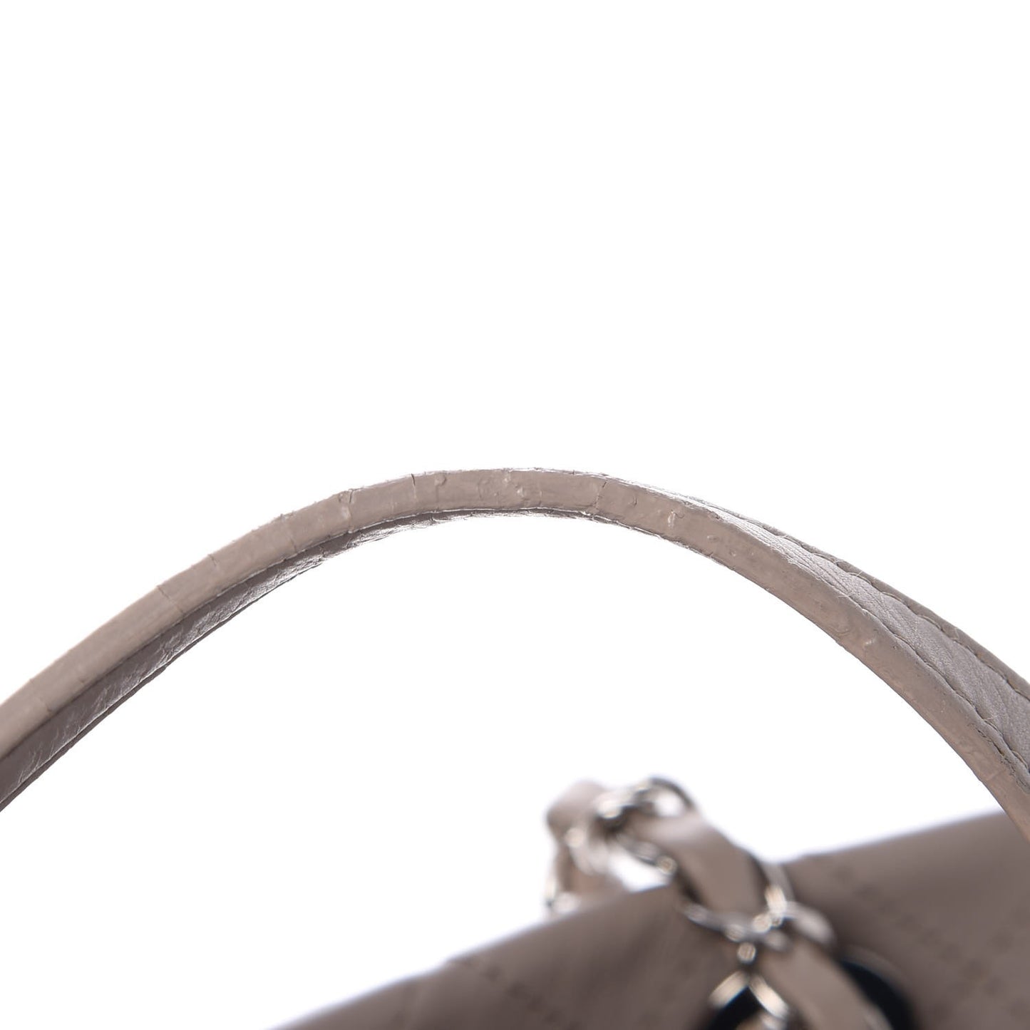 Calfskin Quilted Large Chic and Soft Shopping Tote Light Beige