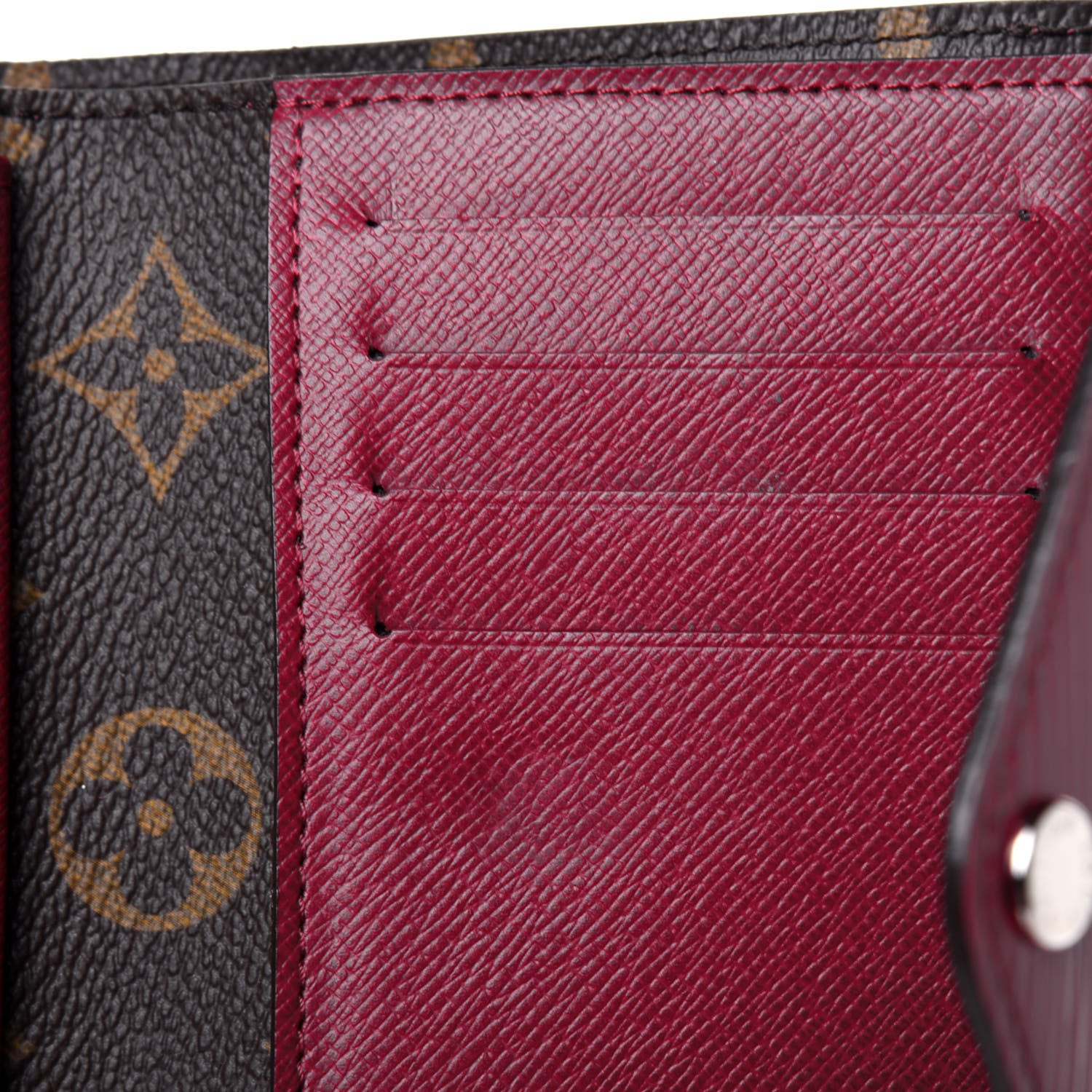 Louis Vuitton Epi Monogram Marie-Lou Compact Wallet Fuchsia 7 of 14