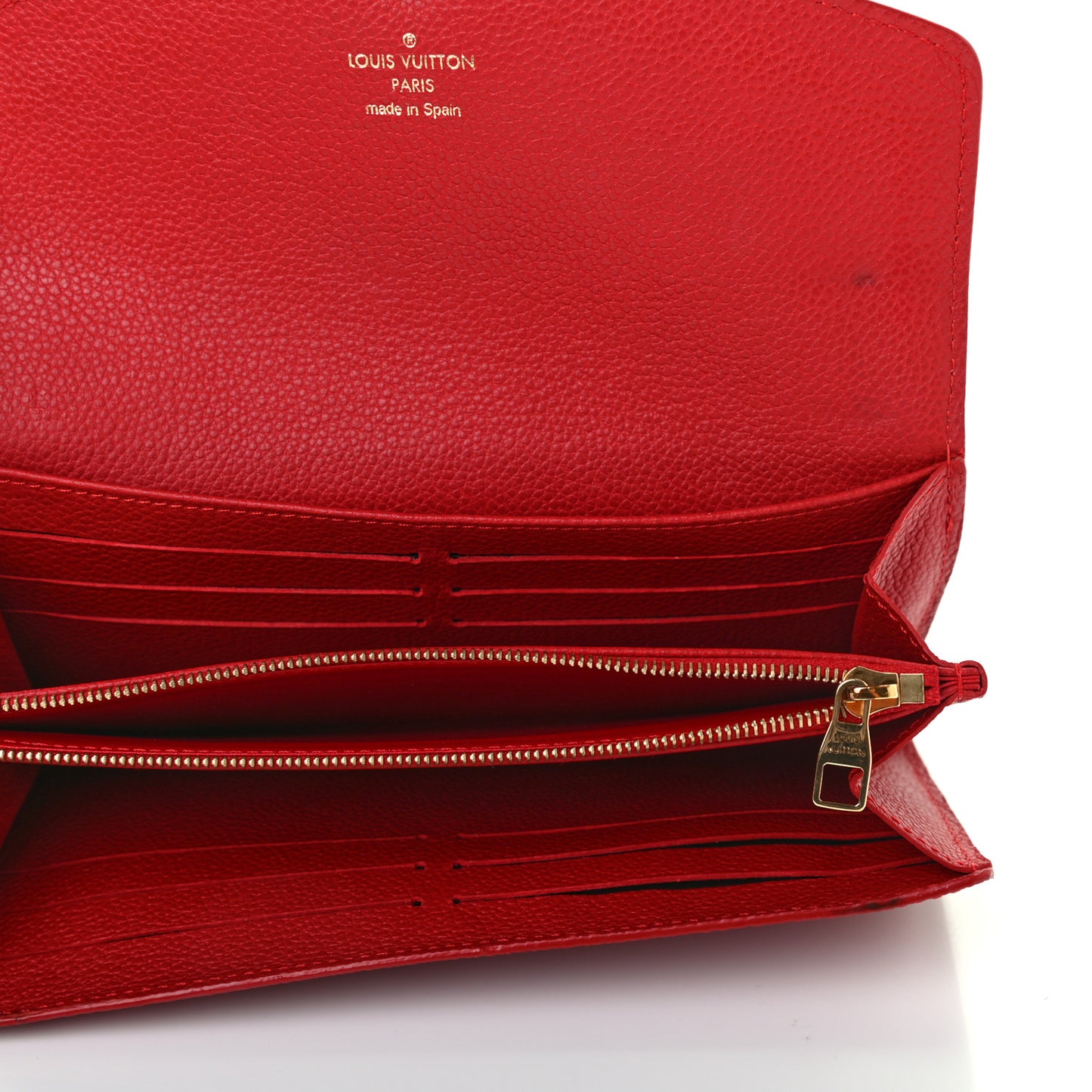 Empreinte Sarah Wallet Red Scarlet