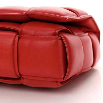 Bottega Veneta Lambskin Maxi Intreccio Padded Chain Cassette Crossbody Bag Nail Polish 10 of 13