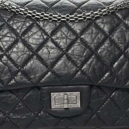 Chanel Aged Calfskin Quilted 2.55 Reissue 227 Flap Black 8 of 11