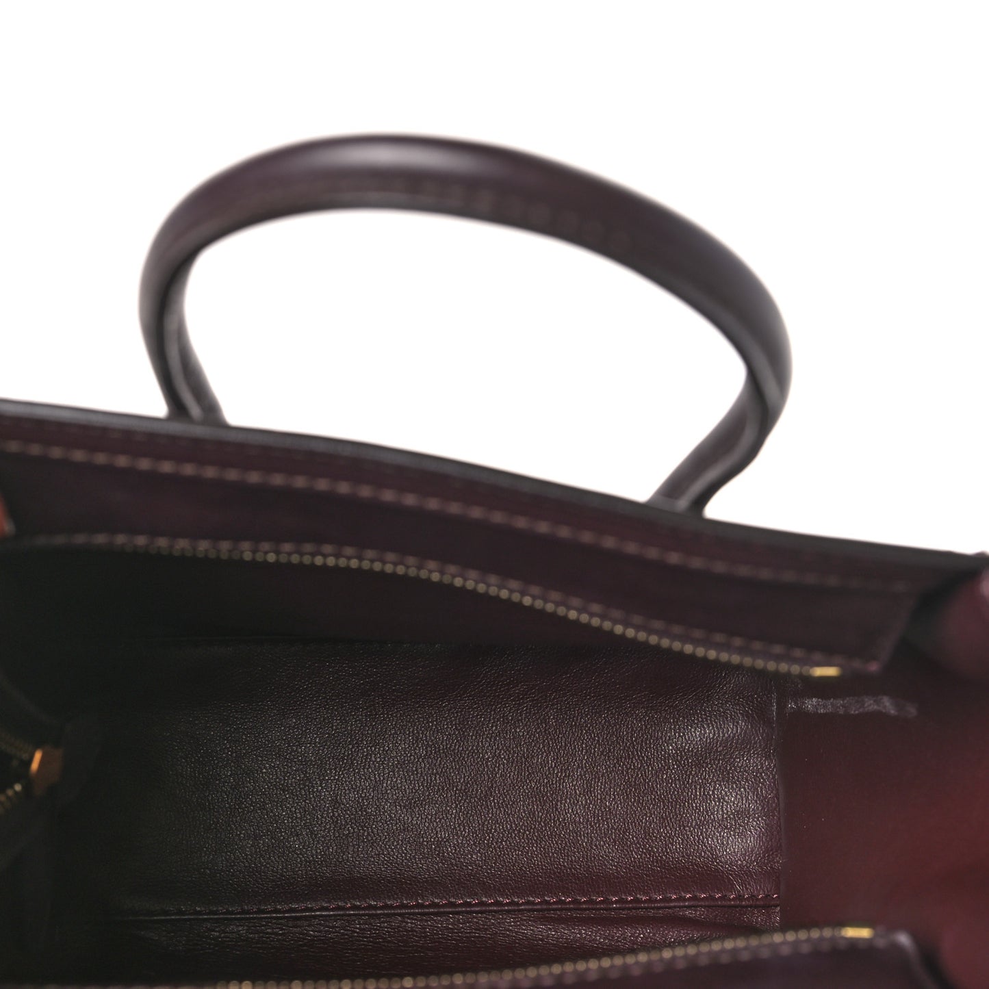 Snakeskin Calfskin Nano Tri-Color Luggage Red