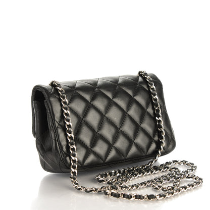 Chanel Lambskin Quilted Extra Mini Flap Black 3 of 10