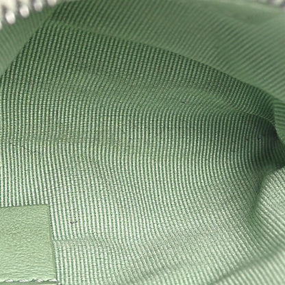 Chanel Lambskin Quilted Zip Card Holder Wallet  Green 7 of 9