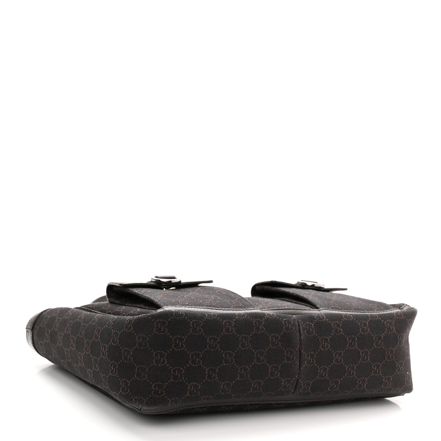 Gucci Monogram Abbey D Ring Tote Black 4 of 10