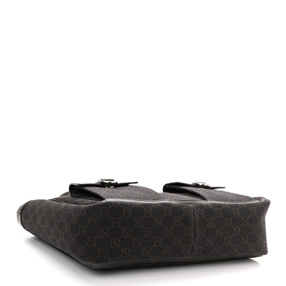 Gucci Monogram Abbey D Ring Tote Black 4 of 10