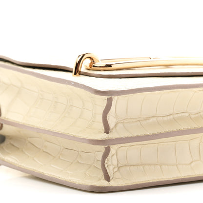 Hermes Matte Alligator Mini Sac Roulis Beton 9 of 11