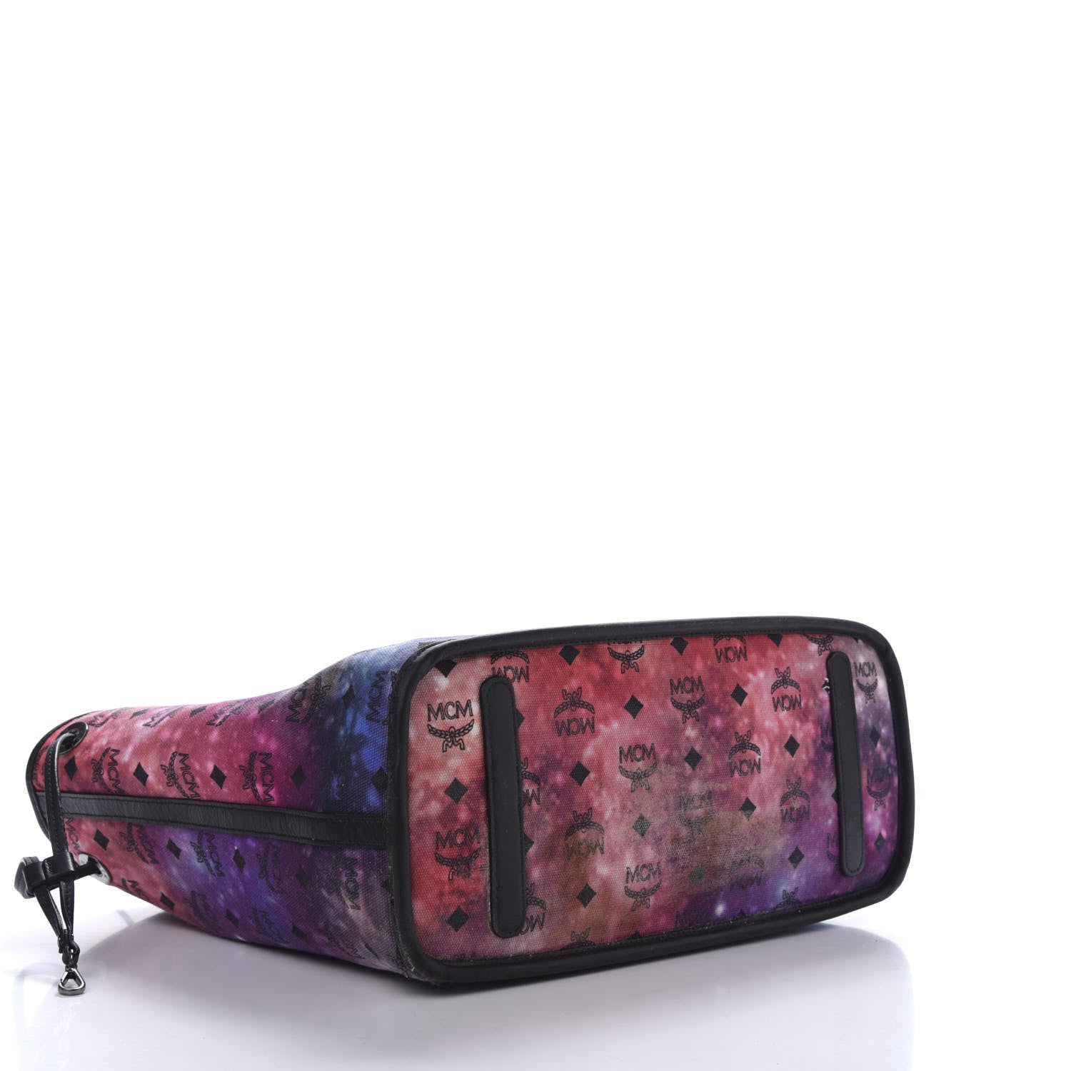 MCM Metallic Galaxy Visetos Medium Project Reversible Shopper Tote Black Multicolor 16 of 21