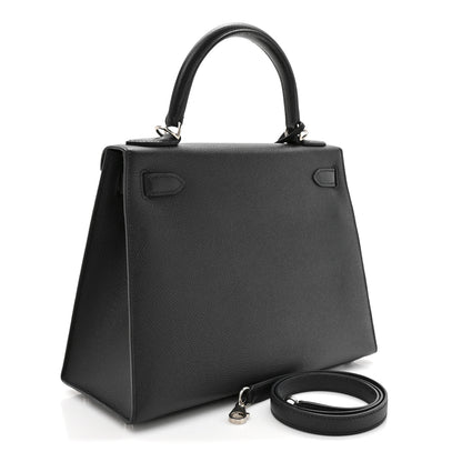 Hermes Epsom Kelly Sellier 28 Black 3 of 14