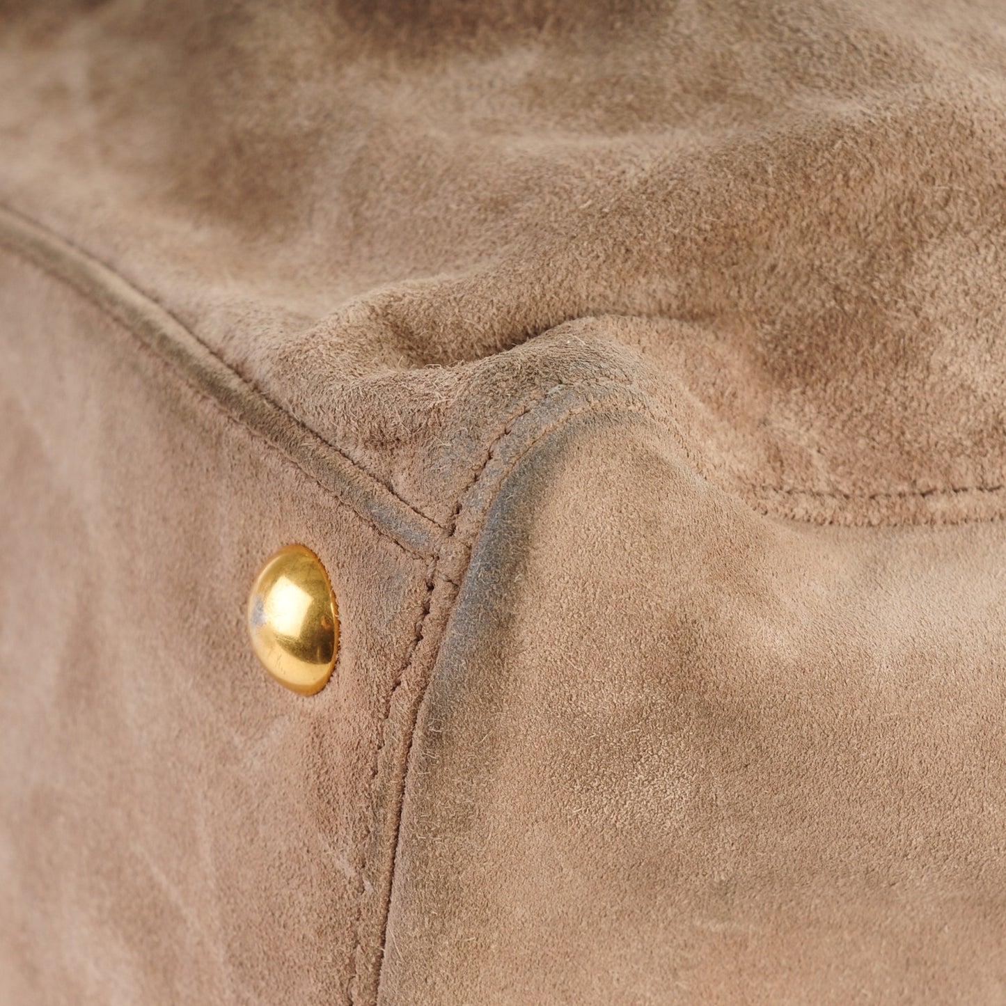 Suede Swarovski Crystal Tote