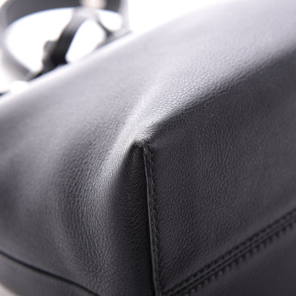 Fendi Vitello Dolce Marmol Medium By The Way Boston Bag Black 9 of 12